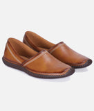 Bigboonstore Kohlapuri Style Tan / 6 Ethnic Shoes - Big Boon Men's Kolhapuri Nagra Style Shoes