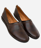 Bigboonstore Loafer Style Dcoffee / 6 Big Boon Men's Ethnic Loafer Mojari Style