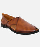 Bigboonstore Peshawari Suede Style Big Boon Men's Ethnic Mojari Peshawari Suede Style