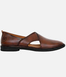 Bigboonstore Peshawari Suede Style Big Boon Men's Ethnic Mojari Peshawari Suede Style
