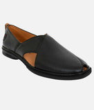Bigboonstore Peshawari Suede Style Big Boon Men's Ethnic Mojari Peshawari Suede Style