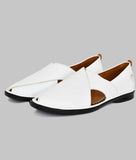 Bigboonstore Peshawari Suede Style Big Boon Men's Ethnic Mojari Peshawari Suede Style