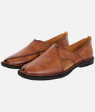 Bigboonstore Peshawari Suede Style Big Boon Men's Ethnic Mojari Peshawari Suede Style