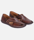 Bigboonstore Sandal Style Coffee / 6 Ethnic Shoes - Big Boon Men's Ethnic Nagra Sandal Style Shoe