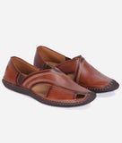 Bigboonstore Sandal Style Dtan / 6 Ethnic Shoes - Big Boon Men's Ethnic Nagra Sandal Style Shoe